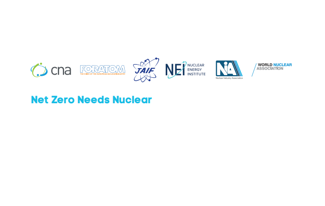 Відкритий лист світових лідерів глобальної ядерної промисловості: Нульові викиди потребують ядерної енергетики